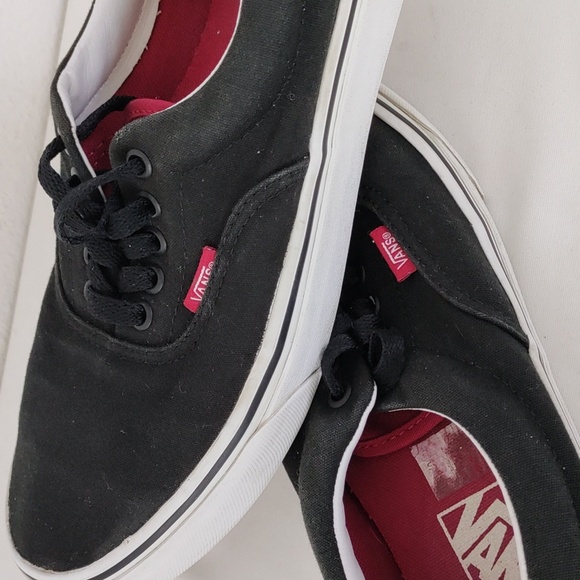 Vans Mens Era 721494 Black Casual Shoes Sneakers Size 7.5 - Picture 12 of 12